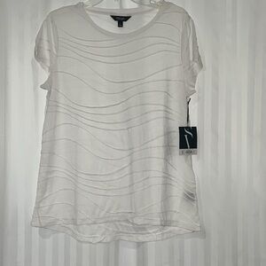 NWT Simply Vera Vera Wang Short Sleeve Top (SS Windy)